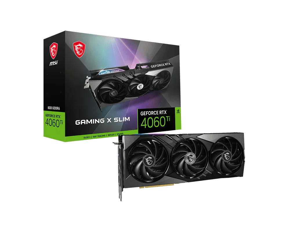 MSI GeForce RTX 4060 Ti GAMING X SLIM 8G